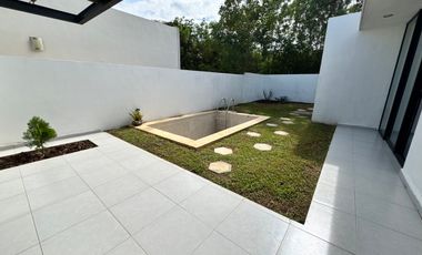EN RENTA CASA AMUEBLADA Y CON PANELES SOLARES, PRIVADA KANAN | CONKAL |