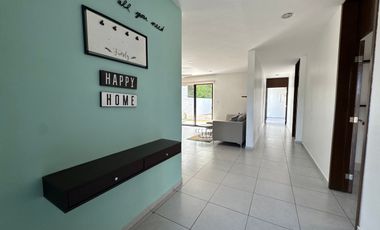 EN RENTA CASA AMUEBLADA Y CON PANELES SOLARES, PRIVADA KANAN | CONKAL |