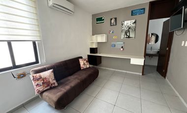 EN RENTA CASA AMUEBLADA Y CON PANELES SOLARES, PRIVADA KANAN | CONKAL |