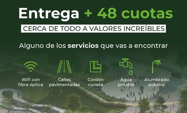 Ybarlucea - Fincas Ros | Anticipo USD 8.800 + Cuotas | Conectividad y Futuro Club Rowing