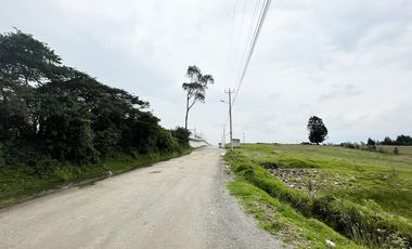 VENDO TERRENO AGRÍCOLA EN EL INGA - PIFO