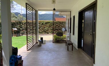 Casa en renta con área verde, Challuabamba