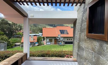 Casa en renta con área verde, Challuabamba