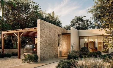 Casa en plena naturalez en Amares Residencial, Rivera Maya