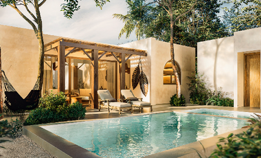 Casa en plena naturalez en Amares Residencial, Rivera Maya