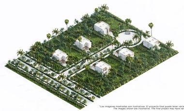 Casa en plena naturalez en Amares Residencial, Rivera Maya