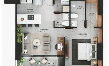 Venta Apartamento POLITAN - Sabaneta - Cesión de Derechos