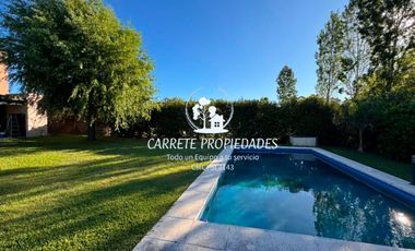 OPORTUNIDAD. Casa en venta de 4 dormitorios y pileta. Santa Guadalupe. Pilar.