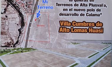 Parcela en venta en CALAMA