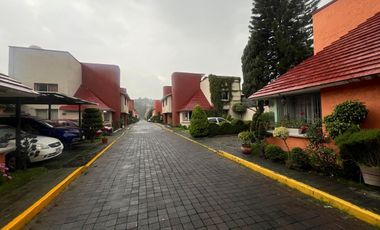 Hermosa casa en condominio con seguridad con vistas panorámicas en Xochimilco