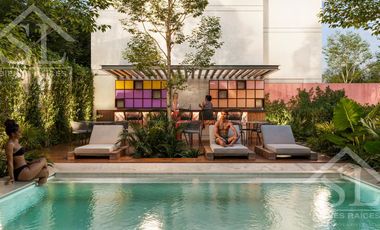 Departamento de dos recamaras Nivel 1 en Casa de las Historias Mérida Centro Yucatan