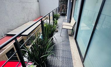 Departamento en renta amueblado en colonia Olimpica