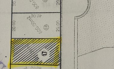 Terreno en venta en Puebla Haras ciudad ecológica 800 metros