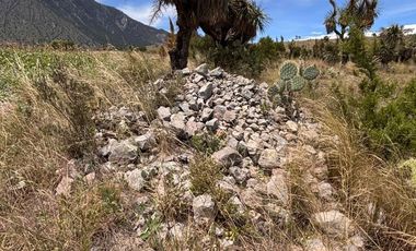 Banco de materiales en Las Derrumbadas Puebla