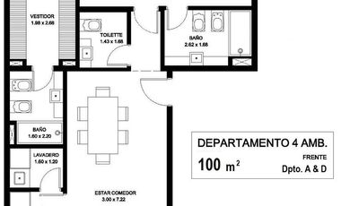 Departamento - Castelar Norte