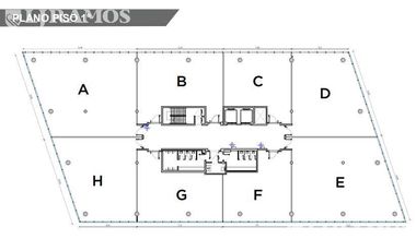Alquiler de oficina de 100 m2 en San Isidro