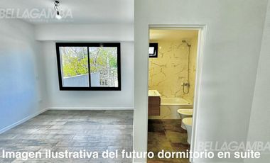 Departamento cuatro ambientes con balcón de pozo en Munro financiación