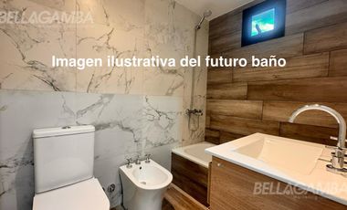 Departamento cuatro ambientes con balcón de pozo en Munro financiación