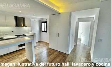 Departamento cuatro ambientes con balcón de pozo en Munro financiación