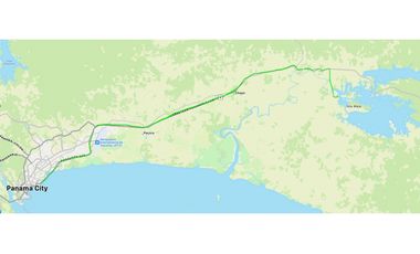 Venta de 6 hectáreas tituladas frente a Lago Bayano