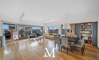 SEMI PISO en Torre Humbolt, Balcón aterrazado, Seguridad 24hs, Full Amenities