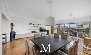 SEMI PISO en Torre Humbolt, Balcón aterrazado, Seguridad 24hs, Full Amenities