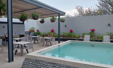 Departamento en renta Yatta living en Naciones Unidas