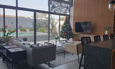 Departamento en renta Yatta living en Naciones Unidas