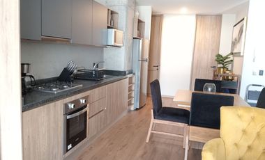 Departamento en renta Yatta living en Naciones Unidas