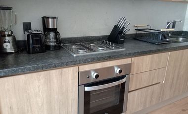 Departamento en renta Yatta living en Naciones Unidas