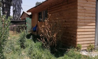 ARRIENDO CASA MADERA CHAMPA DARIO PAVEZ COMUNA DE PAINE