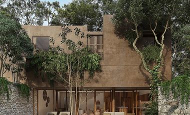 VILLA EN VENTA EN TULUM E 5 HABITACIONES CON VISTA AL MAR