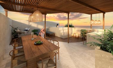 DEPARTAMENTO EN VENTA EN MAHAHUAL DE 1 HABITACION