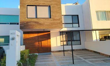 CASA EN RENTA EN EL REFUGIO, DENTRO DE BOJAI, QUERETARO