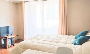 arriendo departamento amoblado santiago