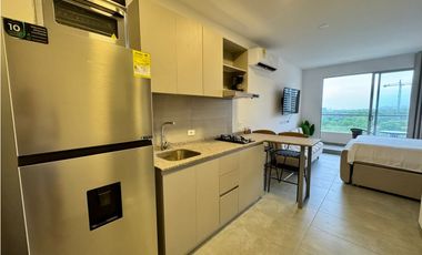 Renta Apartamento Amoblado - Apartaestudio - Santa Marta con playa