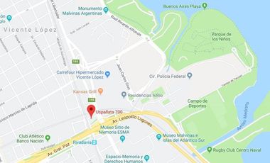 Venta Terreno para edificio  Vicente López al rio