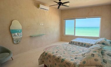 Casa en venta frente al mar en Sisal 