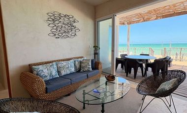 Casa en venta frente al mar en Sisal 