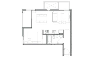 Departamento 2 ambientes a estrenar en Tigre centro – Torres Cardón II - Contactanos !!!!