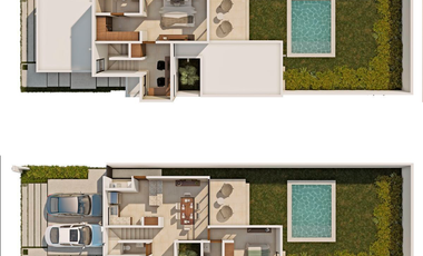 Casa con PANELES SOLARES y habitación en planta baja