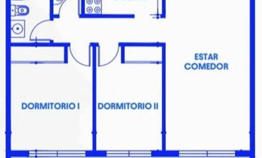 Departamento 3 AMB EN CASEROS CENTRO BALCON ATERRAZADO CON PARRILLA , ENT 2028