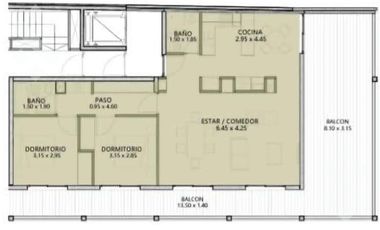 Venta Depto 2 dormi - Rio Desaguadero 545 - Neuquén Capital