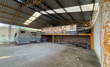 BODEGA TERRENO SANTA CRUZ GUADALUPE PUEBLA VENTA