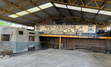 BODEGA TERRENO SANTA CRUZ GUADALUPE PUEBLA VENTA