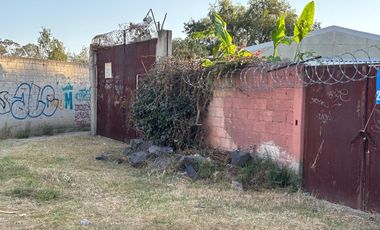 BODEGA TERRENO SANTA CRUZ GUADALUPE PUEBLA VENTA