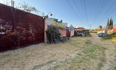 BODEGA TERRENO SANTA CRUZ GUADALUPE PUEBLA VENTA
