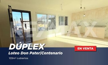 VENTA DUPLEX 3 DORMITORIOS LOTEO DON PATER
