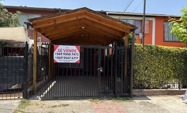 Se vende casa PUENTE ALTO 3D+1B