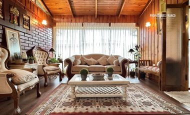 COMUY VENTA CASA 4D 2B A 3 MIN DEL RIO TOLTEN TEMUCO